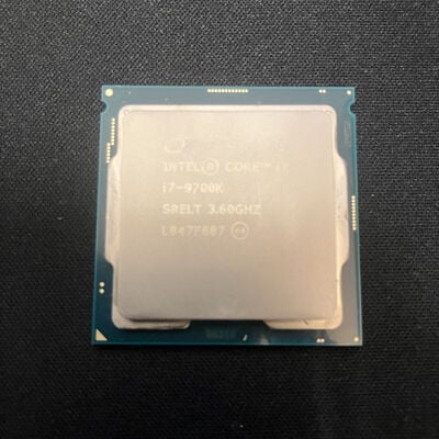 【大宮店】中古  INTEL Core i7 9700K (1151/3.60GHz/12M/C8/T8) 138481 