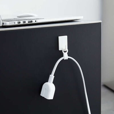 エレコム  シャッター付き電源延長コード2m 