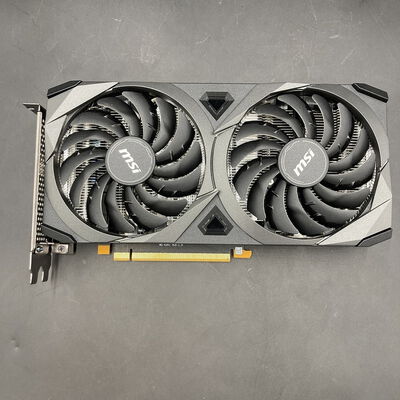 【熊本浜線店】中古  MSI GeForce RTX 3050 VENTUS 2X 8G（RTX3050 8GB） 3480037188 