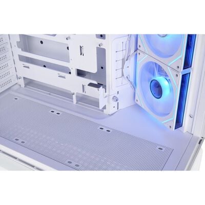 Thermaltake  View 590 TG ARGB Snow CA-12C-00M6WN-01 (ATX ガラスパネル ホワイト) 