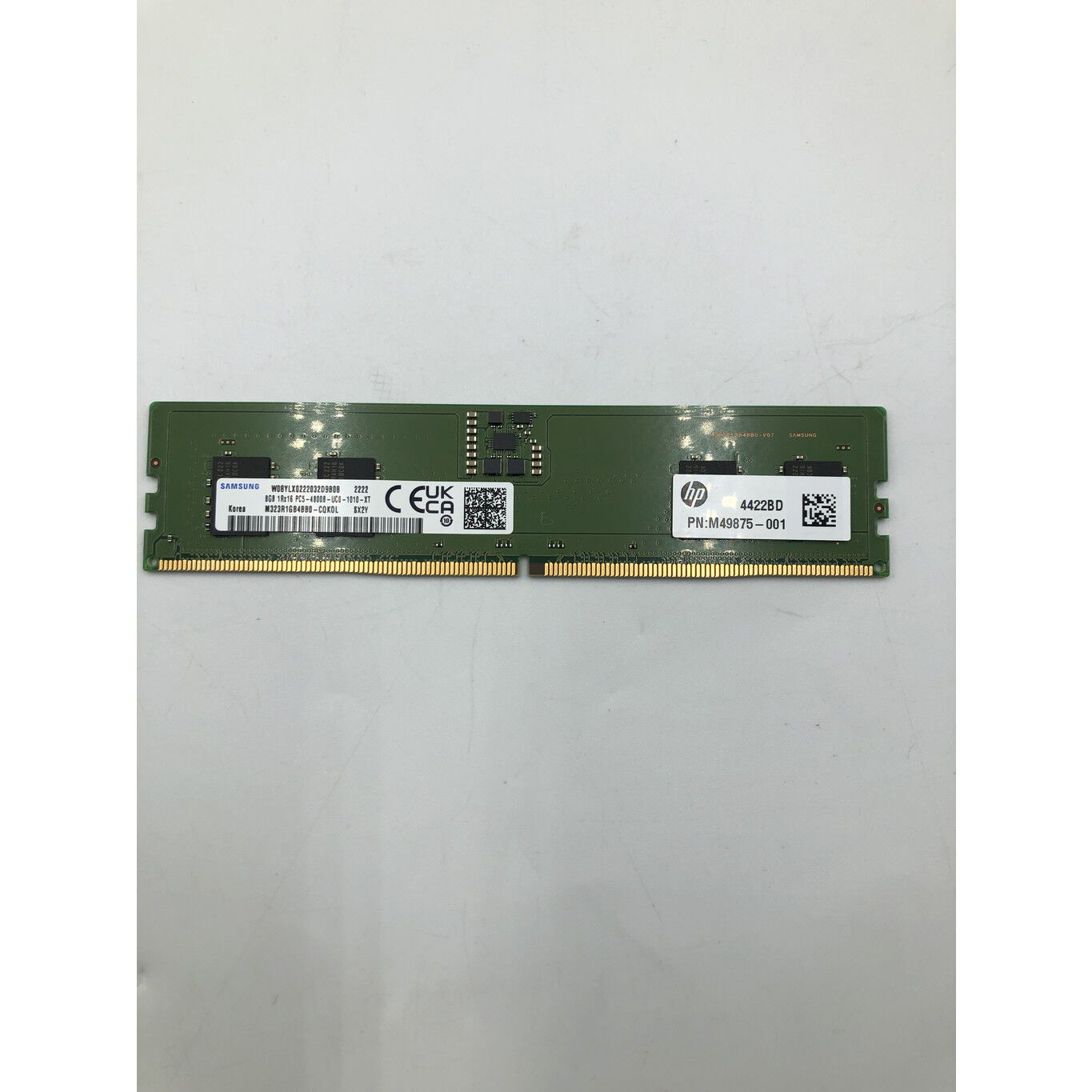 中古 M323R1GB4BB0-CQKOL（DDR5 4800MHz 8GB） 4680002969 （322046
