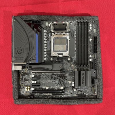 【静岡東瀬名店】中古  ASRock B650M PG Riptide WiFi White(B650 AM5 mATX) 168307 
