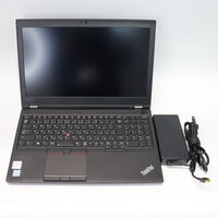 中古  Lenovo ThinkPad P52　20MAS12700 (Core i7 8750H/16GB/SSD512GB/-/NVIDIA Quadro P1000 4GB/15.6ｲﾝﾁ/1920x1080/Wi-Fi/WEBCAM/W11H64) 176658 