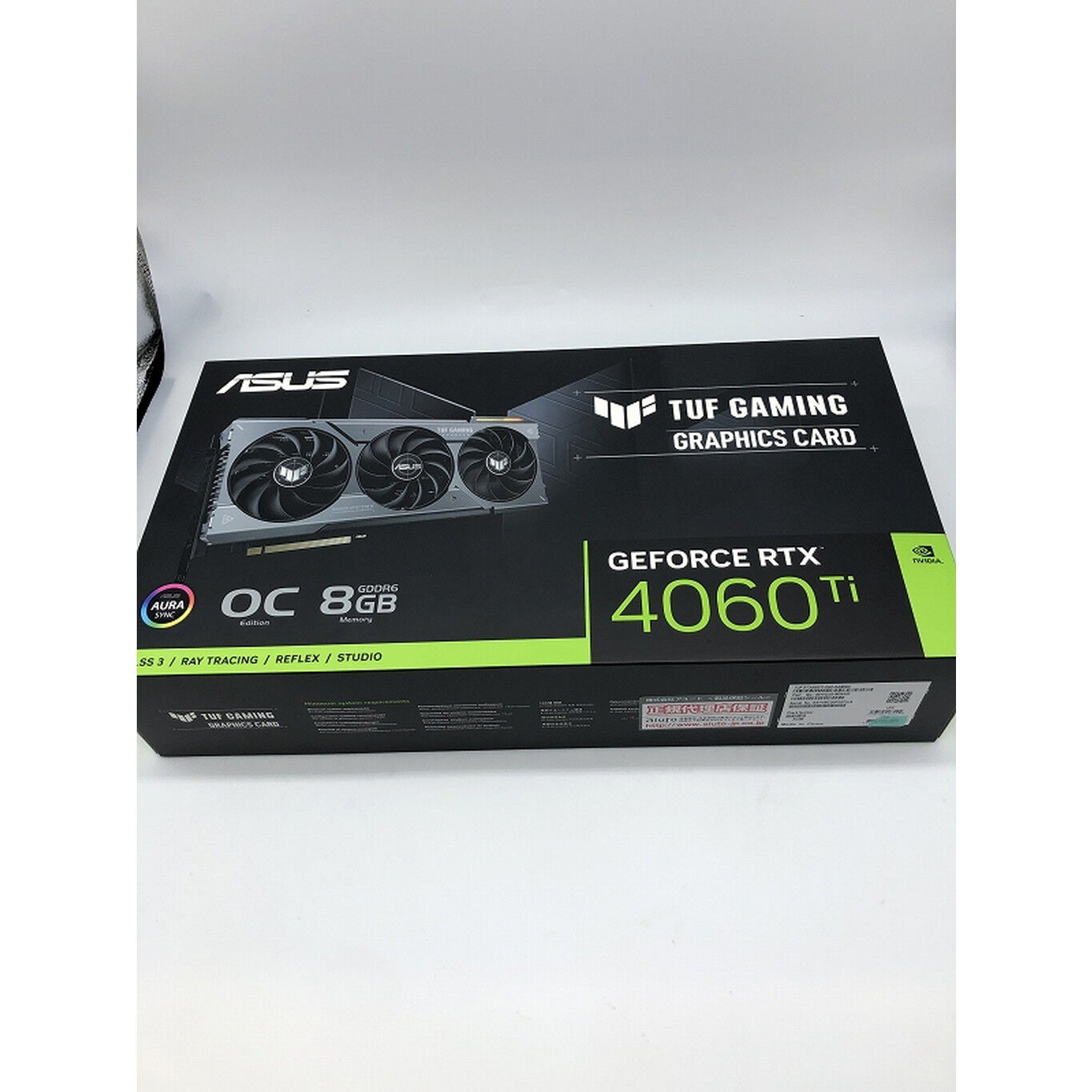 中古 ASUS TUF-RTX4060TI-O8G-GAMING (RTX4060Ti 8G) 175560 （321467
