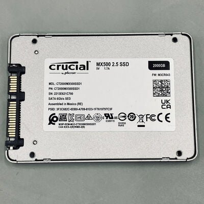 【熊本浜線店】中古  各社 2.5インチ SSD 2TB SATA 135993 
