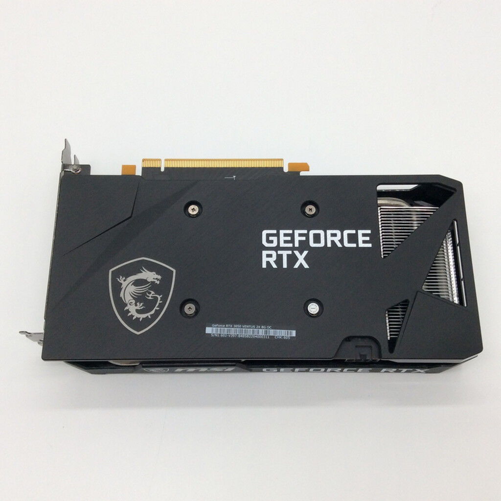 中古 MSI RTX 3050 VENTUS 2X 8G OC (RTX3050 8GB) 1300008196