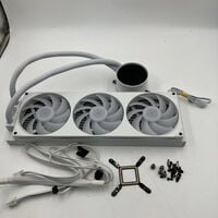 中古  NZXT RL-KR42E-W2(KRAKEN ELITE RGB 420 WH 水) 3280023704 