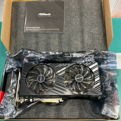 【鹿児島店】中古  ASRock RX7600XT CL 16GO(RX7600XT Challenger OC 16GB) 166368 