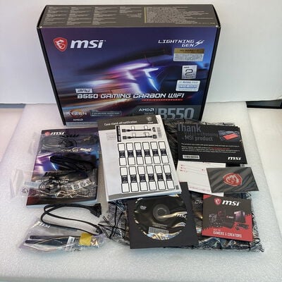 【京都店】中古  MSI MPG B550 GAMING CARBON WIFI(B550 AM4 ATX DDR4 142927 