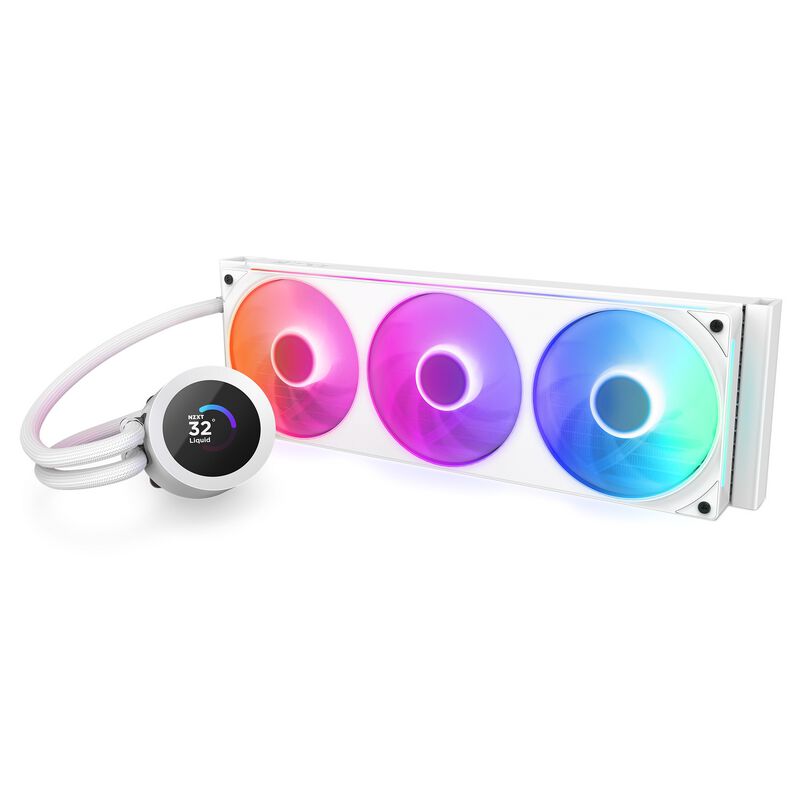 NZXT KRAKEN PLUS 360 RGB RL-KR360-W2 (ホワイト) ｜ パソコン通販の