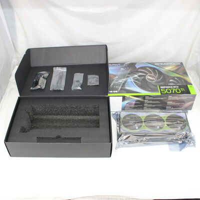 中古  Palit NE7507T019T2-GB2030G (RTX5070Ti GameRock) 3480032997 