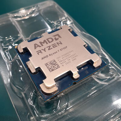 【鹿児島店】中古  AMD Ryzen 7 8700F (AM5/4.1GHz/24M/C8/T16/65W) 166431 