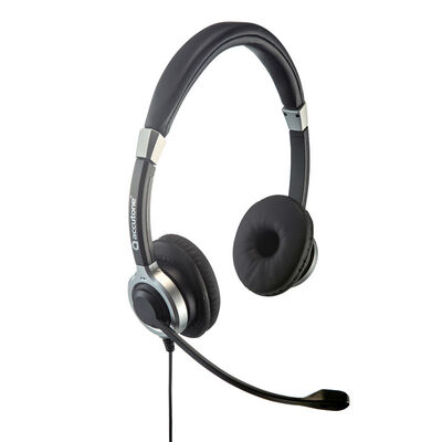 サンワサプライ  MM-HSU15ANC (ノイズキャンセリングマイク付きUSBヘッドセット 両耳タイプ) 