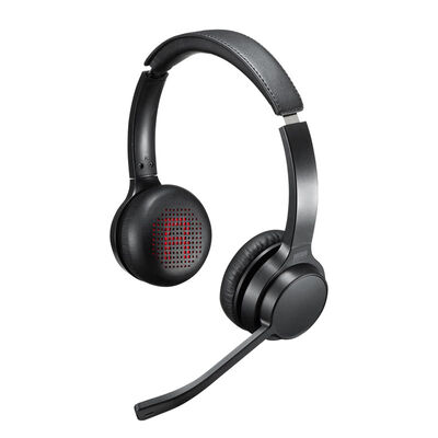 サンワサプライ  MM-BTSH62BK (Bluetoothヘッドセット 両耳タイプ・単一指向性) 