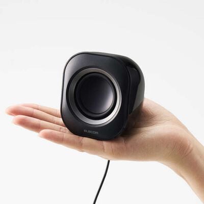 エレコム  MS-P08A2BK (パソコン用2.0chスピーカー) 