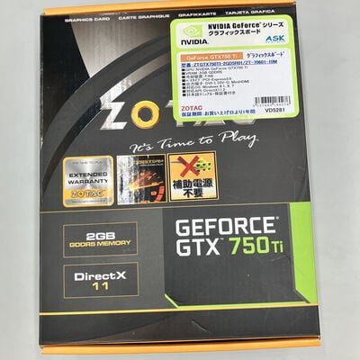 【熊本浜線店】中古  ZOTAC_GTX_750Ti_2GB 5370001061 