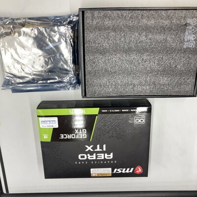 【熊本浜線店】中古  MSI GeForce GTX 1660 Ti AERO ITX 6G OC(GTX1660Ti) 139073 