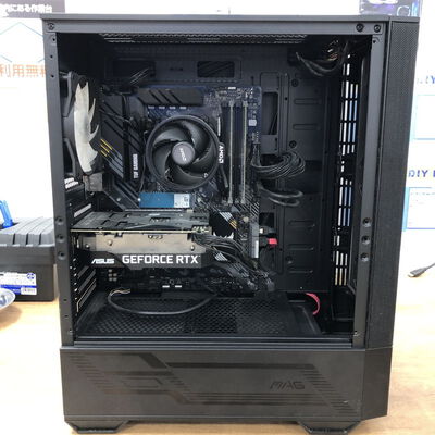 【宮崎恒久店】中古  自作PC (Ryzen 5 5600X/16GB/SSD240GB+1TB/HDD2TB/RTX3060 12GB) 5160000775 