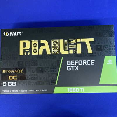 【横浜駅前店】中古  Palit NE6166TS18J9-161F (GTX1660Ti 6GB STORMXOC) 139077 