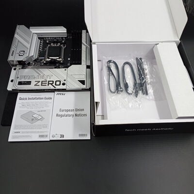 【大須店】中古  MSI B650M PROJECT ZERO (B650 AM5 mATX DDR5) 168303 