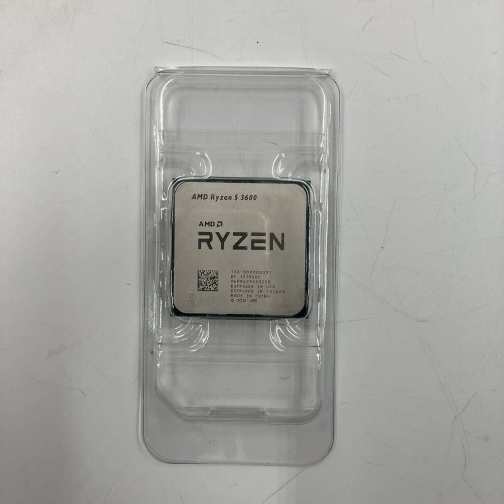 中古 AMD Ryzen 5 3600 (AM4/3.6/35M/C6/T12/65W) 140027 （376659