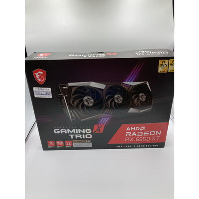 【水戸赤塚店】中古  MSI Radeon RX 6950 XT GAMING X TRIO 16G(RX6950XT 16GB) 150493 