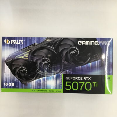 【松山環状枝松店】中古  Palit NE7507T019T2-GB2031A (RTX5070Ti GamingPro 16GB) 4560001002 