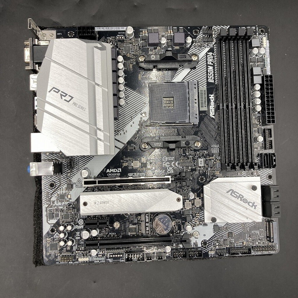 中古 ASRock B550M Pro4 (B550 AM4 mATX DDR4) 142938 （331157