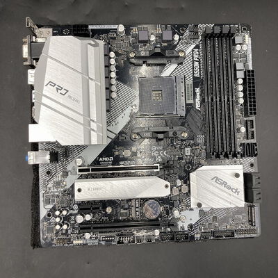 【熊本浜線店】中古  ASRock B550M Pro4 (B550 AM4 mATX DDR4) 142938 
