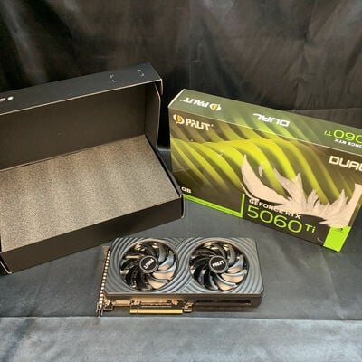 【横浜駅前店】中古  Palit NE7506T019P1-GB2062D(RTX5060Ti Dual 8G) 178252 
