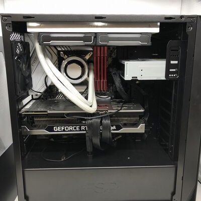 【宇都宮鶴田店】中古  自作PC ミドルタワーPC (Intel Core i9 10900K /48GB/SSD500GB+525GB/HDD1TB/DVDマルチ/RTX3080/Wし/有線LAN◯無線LAN?) 3400008787 