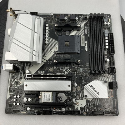 【新潟店】中古  ASRock B550M WiFi (B550 AM4 mATX DDR4) 3290006837 