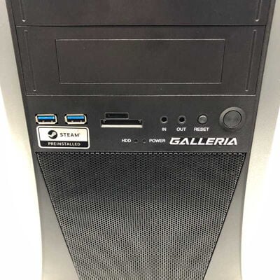 【郡山安積店】中古  GALLERIA ZZ(9900KF/48GB/SSD1TB+2TB/RTX2080Ti/W10Pro) 4640001705 