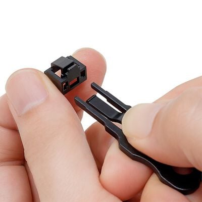 AINEX  DC-106 (LANポートセキュリティカバー 解除工具付) 