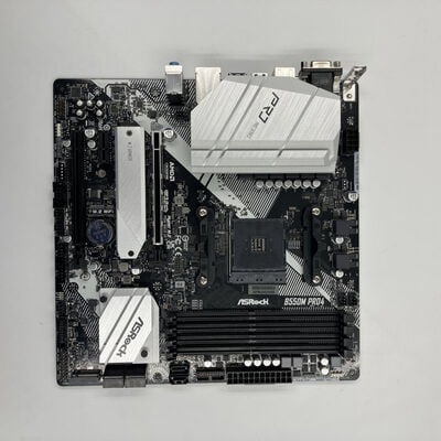 【なんば店】中古  ASRock B550M Pro4 (B550 AM4 mATX DDR4) 142938 