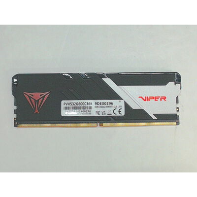 【前橋ｲﾝﾀｰｱｶﾏﾙ店】中古  VIPER VENON PVV532G600C36K（PC5-48000 16GB デスクトップ用） 4540001532 
