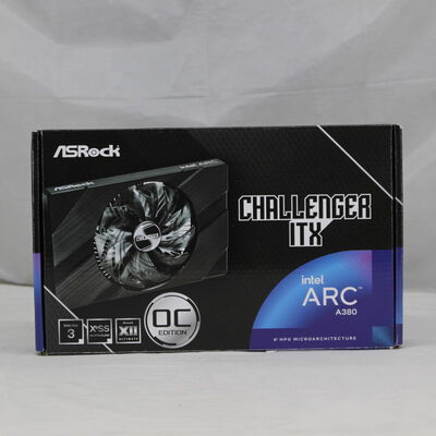 【通販センター】中古  ASRock Intel Arc A380 Challenger ITX 6GB OC 3480035259 