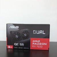 中古  ASUS DUAL-RX7600-O8G-V2 (RX7600 8G) 162744 