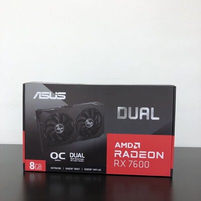 【長野稲里店】中古  ASUS DUAL-RX7600-O8G-V2 (RX7600 8G) 162744 