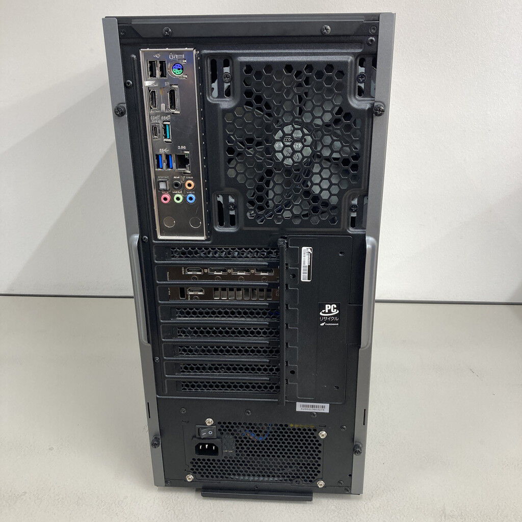 中古 GALLERIA ZA7C-R38(i7 12700K/32GB/SSD1TB/HDD1TB/RTX3080