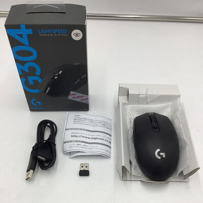 【白山FM松任店】中古  Logicool G304 (LIGHTSPEED ワイヤレスゲーミングマウス ブラック) 146969 