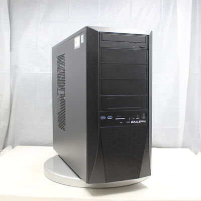 【通販センター】中古  THIRDWAVE GALLERIA KT(Intel Core i7 8700/16GB/SSD256GB/DVDマルチ/NVIDIA GeForce RTX 2070 8GB/W11H64 MAR) 182192 