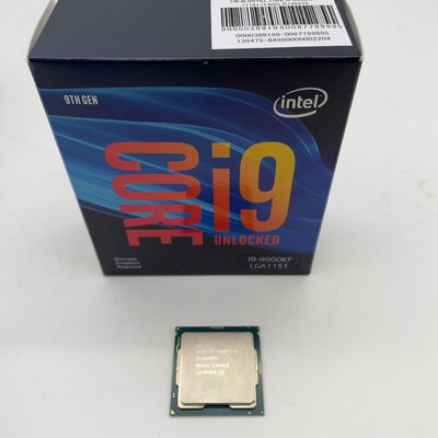 【大分店】中古  INTEL Core i9 9900KF (1151/3.60GHz/16M/C8/T16) 139475 