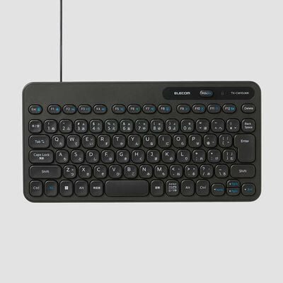 エレコム  TK-CM10UMKBK (有線ミニキーボード) 