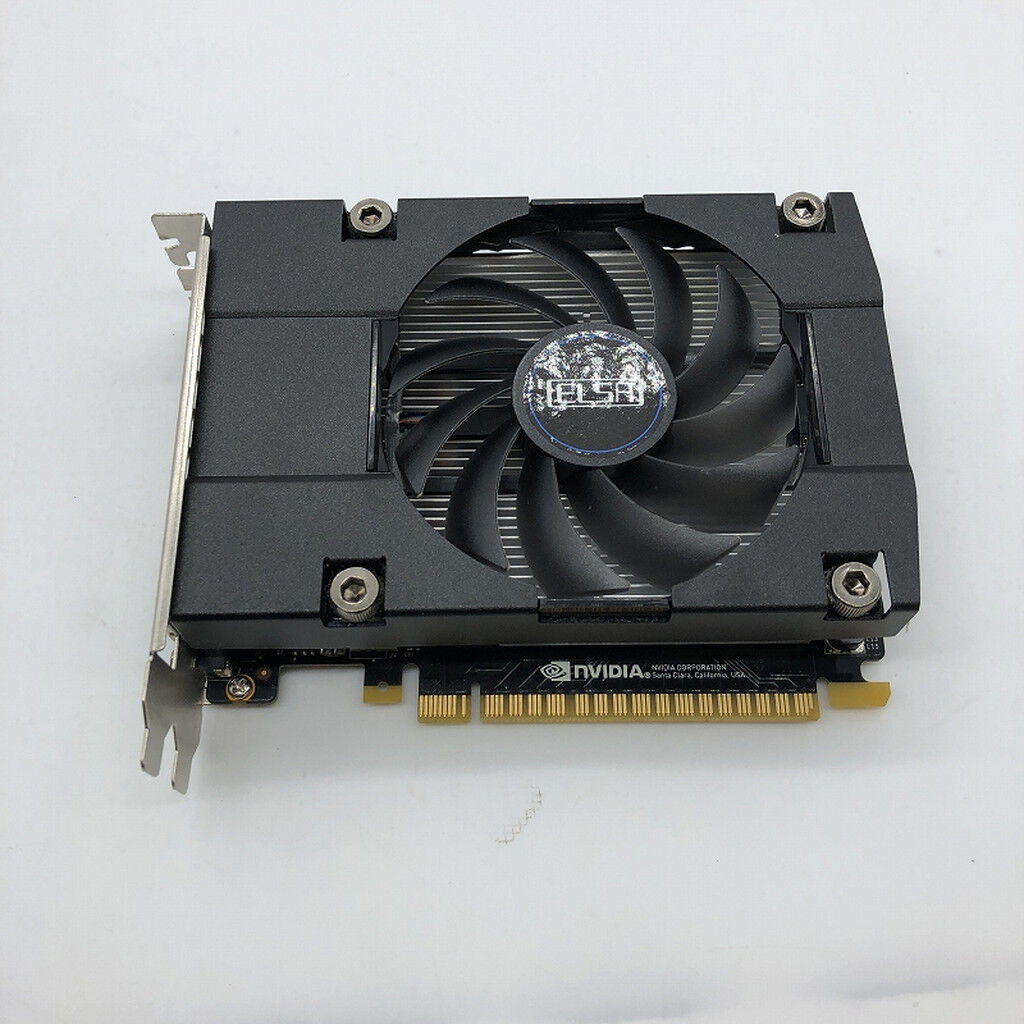 中古 ELSA GEFORCE GTX 1050Ti 4GB(GD1050-4GEBST) 5280001795