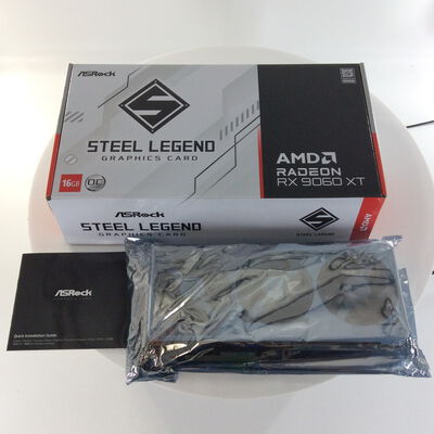 【秋葉原本店】中古  ASRock RX9060XT SL 16GO(RX9060XT Steel Legend 16G) 179896 