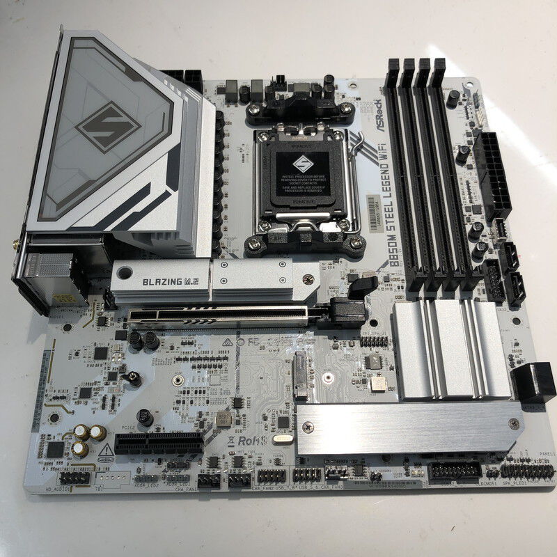 中古 ASRock B850M Steel Legend WiFi (B850 AM5 mATX) 175468