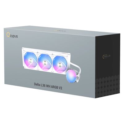 Ocypus  Delta L36 ARGB V2 Delta-L36-WH3AAWNN02X-GL (360mm ARGB ホワイト) 
