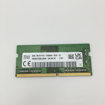 【秋葉原本店】中古  PC4-25600 8GB ノート用 158771 