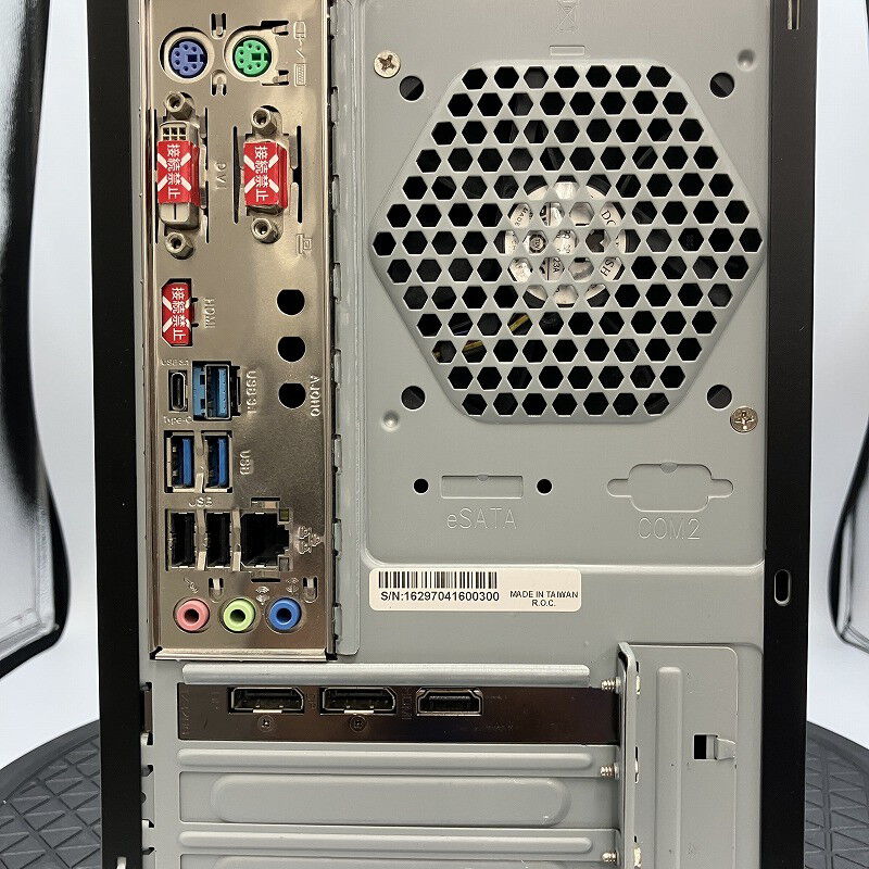中古 FRONTIER FRMXH370/WS4 (i5 9400F/32GB/SSD512GB/GTX1650